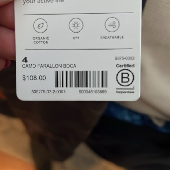 *NWT* Athleta Camo Farallon Jogger - size 4 - Picture 5 of 5